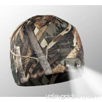 4 LED Headlamp Realtree MAX 5 Camo Hands-Free Lighted Hunting Beanie By Panth...   